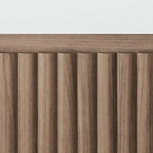 Rhea 400mm Fluted Wall Hung Single Vanity